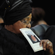 Madikizela-Mandela mourns her former husband.